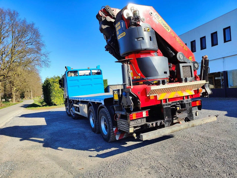 Mercedes-Benz Actros 4151 V8 8x4 Palfinger PK78002 + Flyjib PJ170 - Camion plateau, Camion grue: photos 4 Mercedes-Benz Actros 4151 V8 8x4 Palfinger PK78002 + Flyjib PJ170 - Camion plateau, Camion grue: photos 4