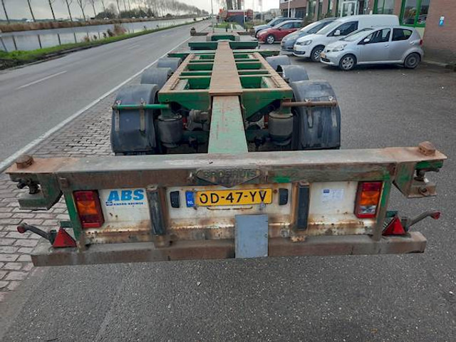 Bulthuis 3UCC 39 EU - Semi-remorque porte-conteneur/ Caisse mobile: photos 5 Bulthuis 3UCC 39 EU - Semi-remorque porte-conteneur/ Caisse mobile: photos 5