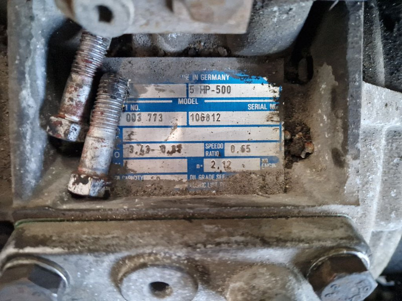 Renault Ecomat 5. Hp-500 - Boîte de vitesse: photos 3 Renault Ecomat 5. Hp-500 - Boîte de vitesse: photos 3