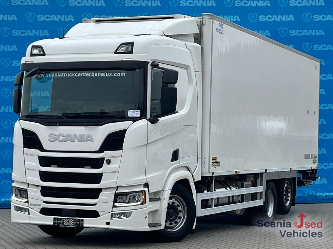 SCANIA R 410 B6x2*4NB LNG RETARDER FRIGO CHEREAU 765x250x - Camion frigorifique: photos 1 SCANIA R 410 B6x2*4NB LNG RETARDER FRIGO CHEREAU 765x250x - Camion frigorifique: photos 1