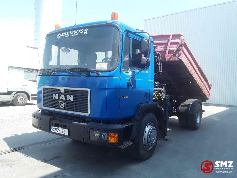 MAN 19.322 hiab 071 - Camion benne, Camion grue: photos 2 MAN 19.322 hiab 071 - Camion benne, Camion grue: photos 2