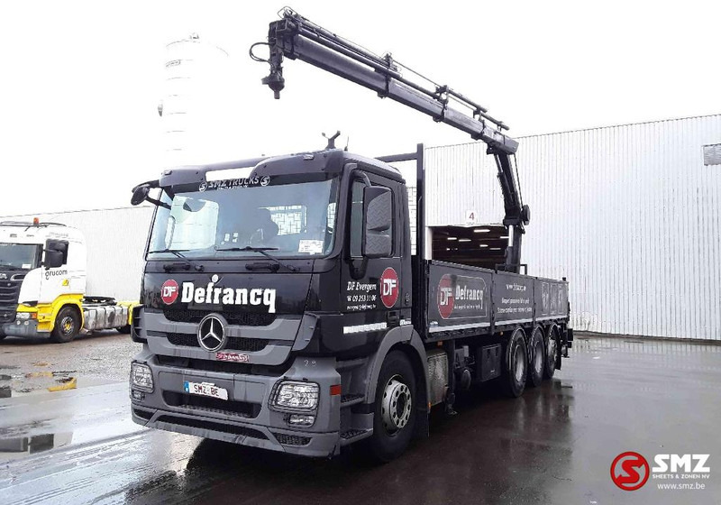 Mercedes-Benz Actros 3236 hiab 166-5remote - Camion plateau, Camion grue: photos 3 Mercedes-Benz Actros 3236 hiab 166-5remote - Camion plateau, Camion grue: photos 3