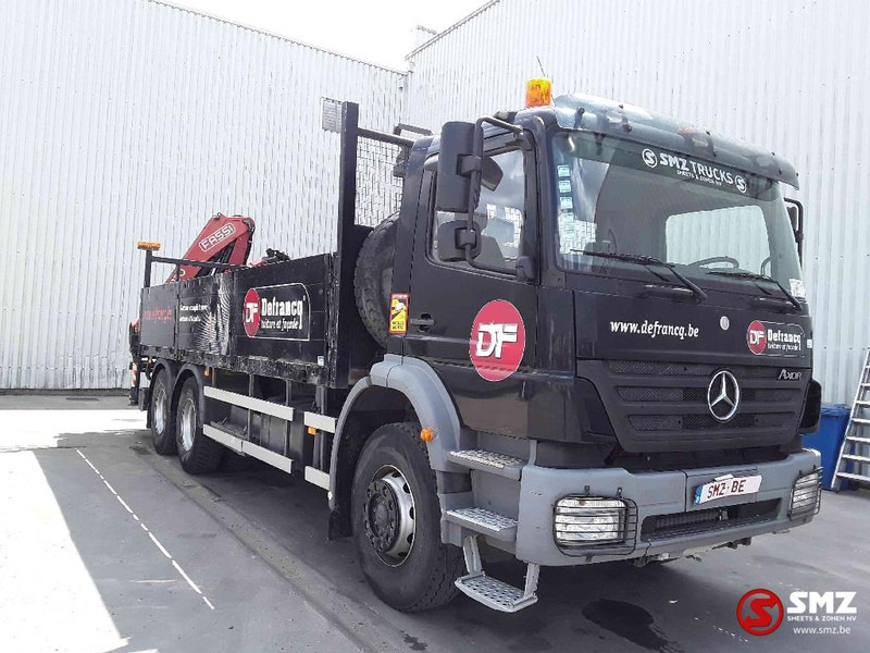 Mercedes-Benz Axor 2633 fassi f 170-3 remote - Camion plateau, Camion grue: photos 1 Mercedes-Benz Axor 2633 fassi f 170-3 remote - Camion plateau, Camion grue: photos 1