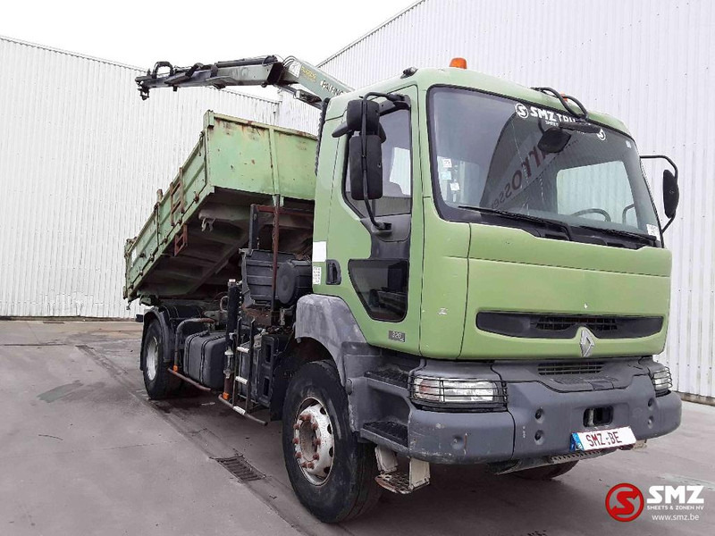 Renault Kerax 320 palfinger pk 1000-remote - Camion benne, Camion grue: photos 1 Renault Kerax 320 palfinger pk 1000-remote - Camion benne, Camion grue: photos 1