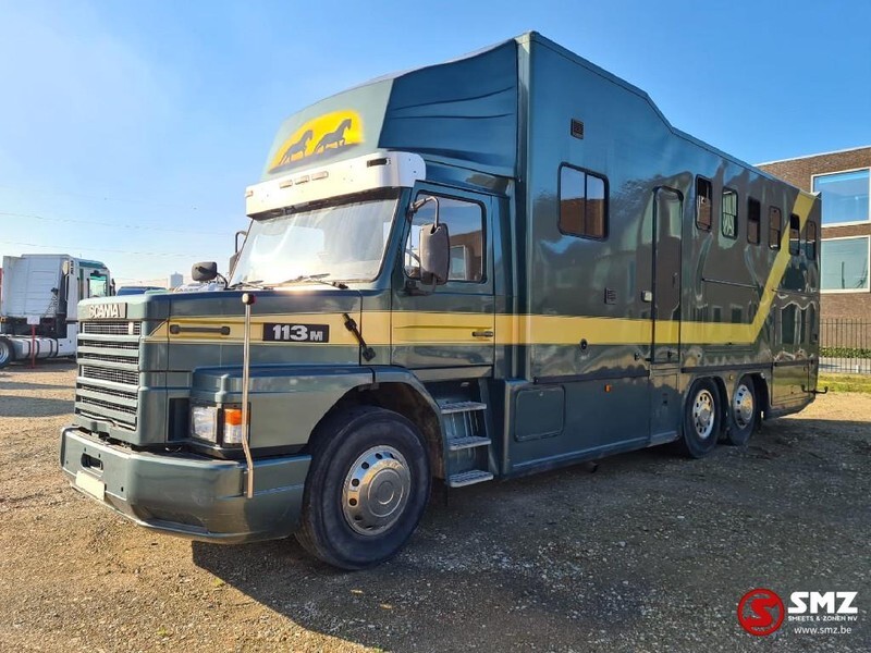 Scania 113 paarden/mobilhome - Camion chevaux: photos 1 Scania 113 paarden/mobilhome - Camion chevaux: photos 1