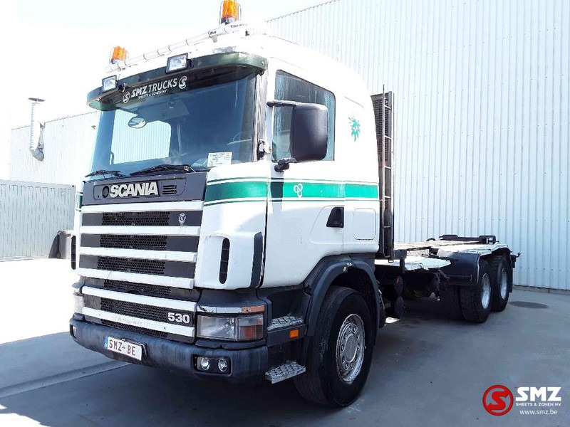 Scania 144 530 6x4 manual pump - Camion plateau: photos 2 Scania 144 530 6x4 manual pump - Camion plateau: photos 2