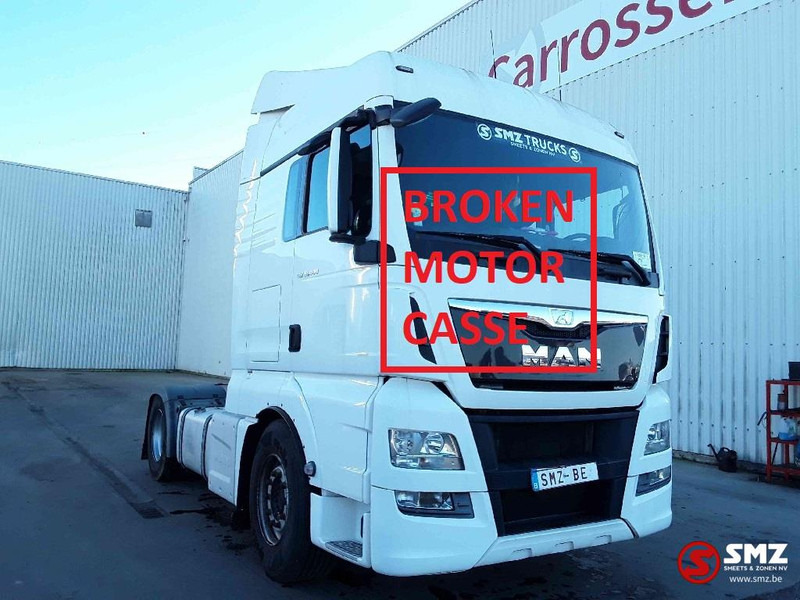 MAN TGX 18.440 broken MOTOR casse - Tracteur routier: photos 1 MAN TGX 18.440 broken MOTOR casse - Tracteur routier: photos 1