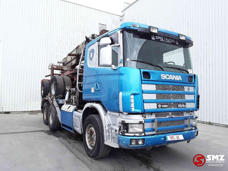 Scania 164 L 580 Loglift 251s 84 A - Tracteur routier: photos 1 Scania 164 L 580 Loglift 251s 84 A - Tracteur routier: photos 1