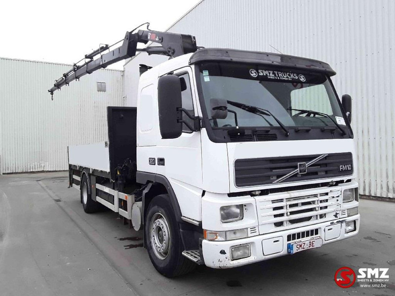 Volvo FM 10 hiab 115/5 - Camion plateau, Camion grue: photos 1 Volvo FM 10 hiab 115/5 - Camion plateau, Camion grue: photos 1
