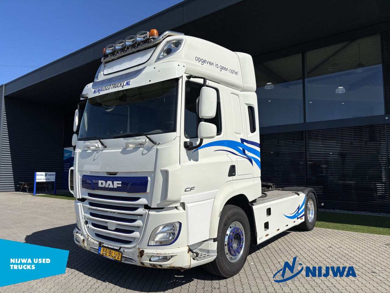 DAF CF 480 4x2 Hydrauliek + Schuifschotel - Tracteur routier: photos 1 DAF CF 480 4x2 Hydrauliek + Schuifschotel - Tracteur routier: photos 1