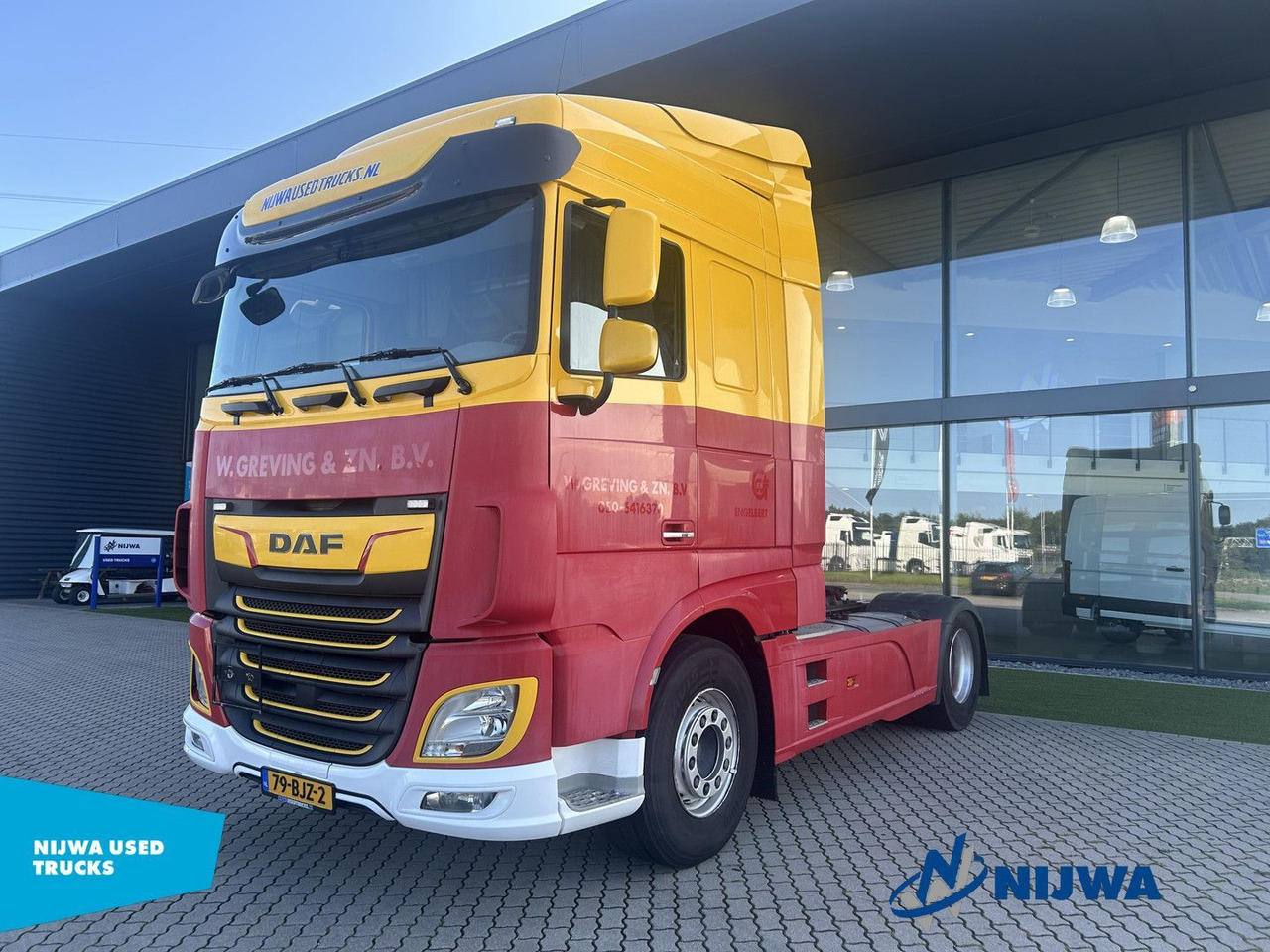 DAF XF 480 4x2 Airflow + Standkachel - Tracteur routier: photos 1 DAF XF 480 4x2 Airflow + Standkachel - Tracteur routier: photos 1