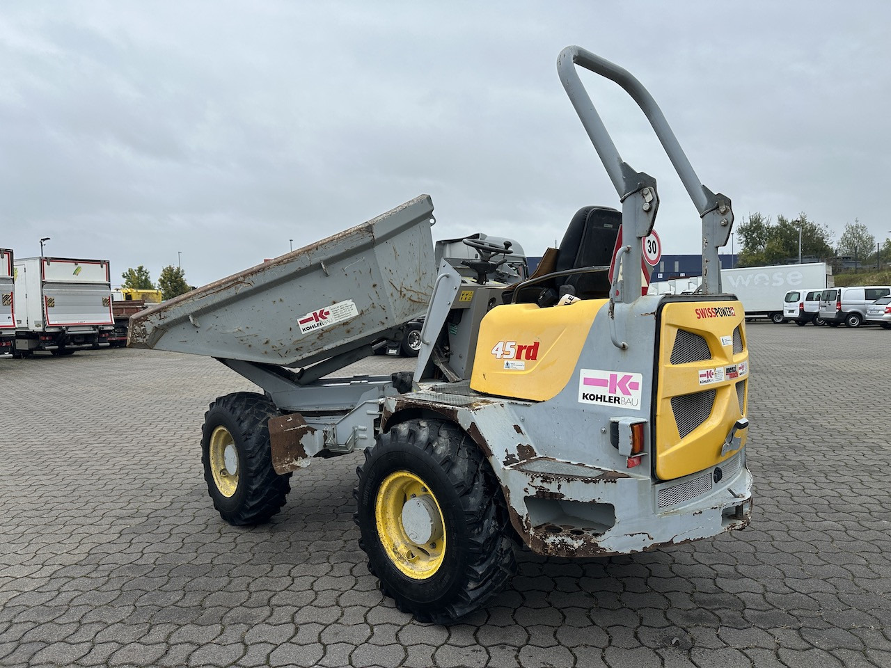 Neuson Menzi Mucki 45rd Dumper - Engins de chantier: photos 3 Neuson Menzi Mucki 45rd Dumper - Engins de chantier: photos 3