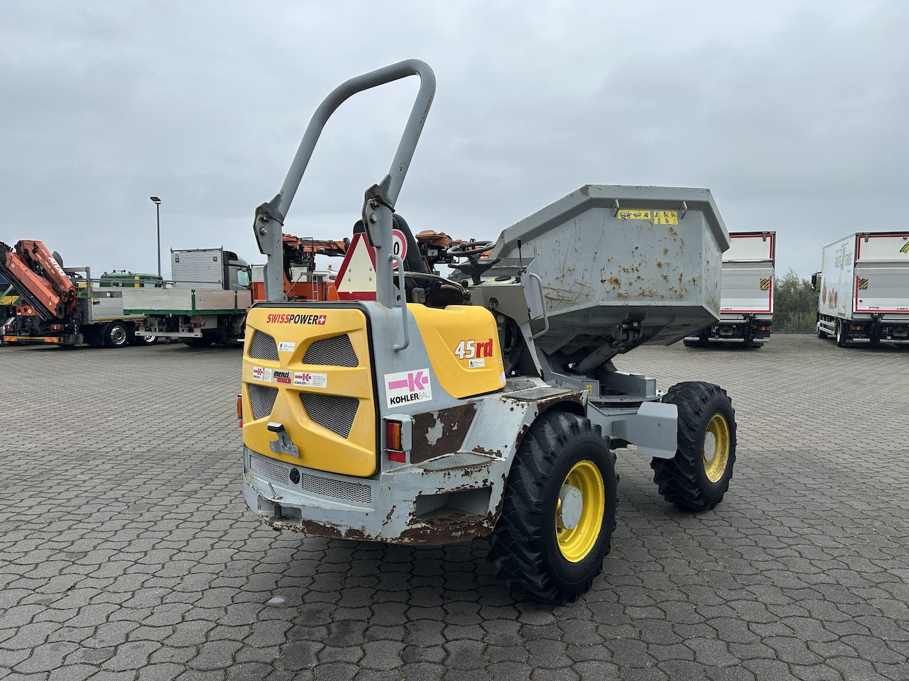 Neuson Menzi Mucki 45rd Dumper - Engins de chantier: photos 4 Neuson Menzi Mucki 45rd Dumper - Engins de chantier: photos 4