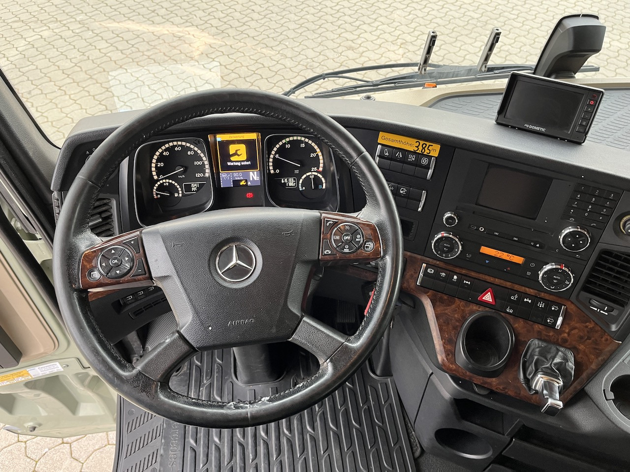 Mercedes-Benz Actros 2545 6x2  Atlas 265-A6   Lenk- Liftachse - Camion plateau, Camion grue: photos 2 Mercedes-Benz Actros 2545 6x2  Atlas 265-A6   Lenk- Liftachse - Camion plateau, Camion grue: photos 2