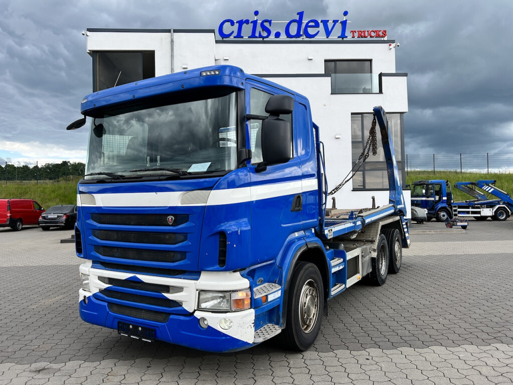 Camion benne Scania G 400 LB 6x2 Nencki 20T Absetzer