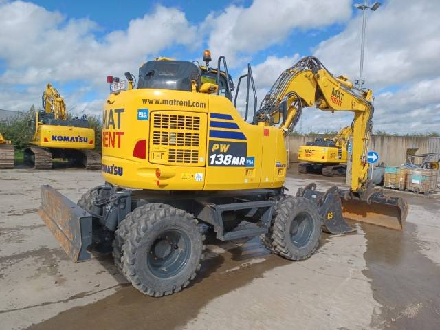 Komatsu PW138MR-11E0 - Pelle sur pneus: photos 3 Komatsu PW138MR-11E0 - Pelle sur pneus: photos 3