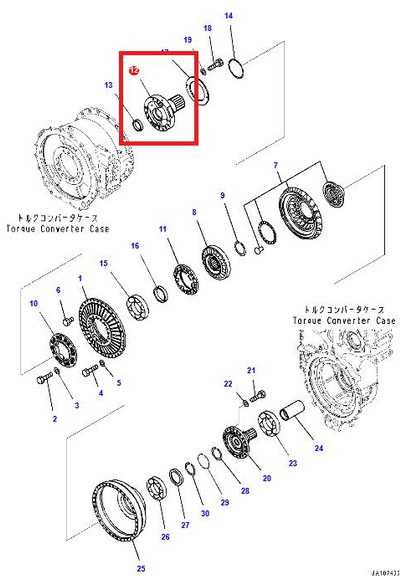 Komatsu WA800-8 SHAFT 42C-13-22520 - Boîte de vitesse pour Engins de chantier: photos 2 Komatsu WA800-8 SHAFT 42C-13-22520 - Boîte de vitesse pour Engins de chantier: photos 2