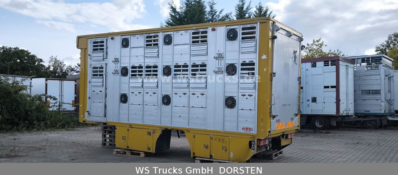 Finkl 2 Stock Viehaufbau Hubdach - Camion chevaux: photos 2 Finkl 2 Stock Viehaufbau Hubdach - Camion chevaux: photos 2