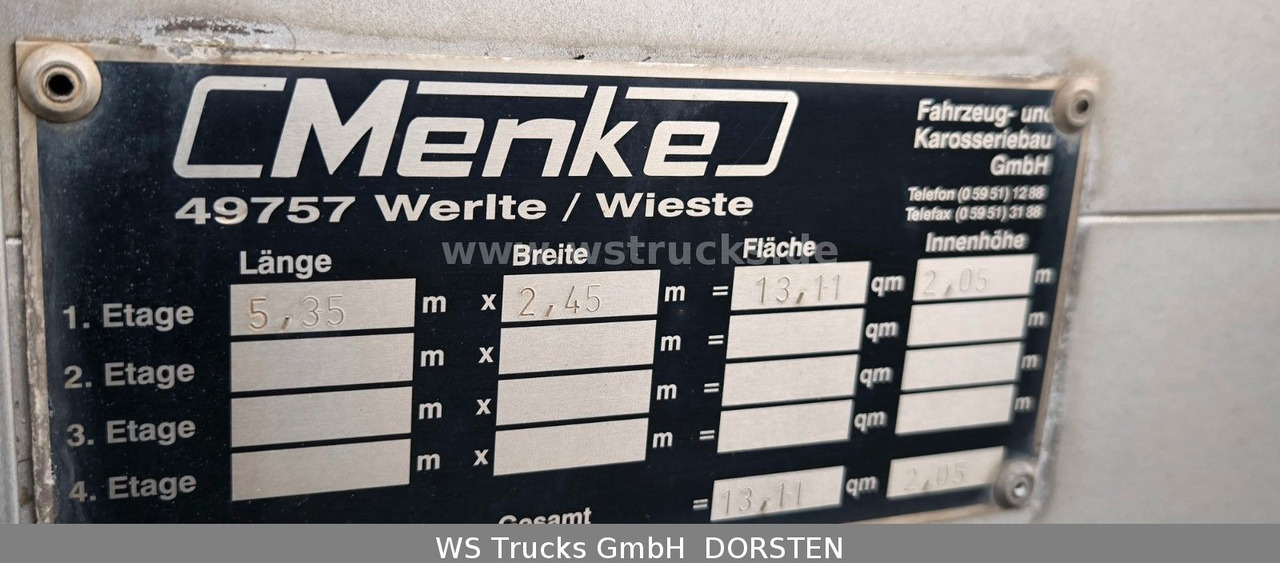 Camion chevaux Mercedes-Benz Atego 1223  1 Stock Hohe Gitter  Viehtransporter: photos 16