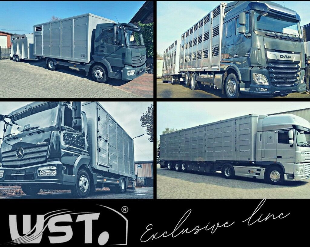 Camion chevaux Mercedes-Benz Atego 1223  1 Stock Hohe Gitter  Viehtransporter: photos 26