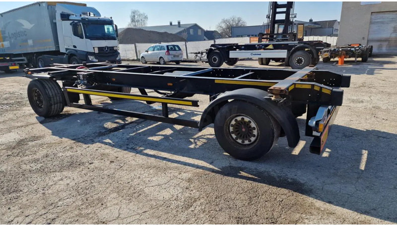 Kögel Lafette JUMBO Drehschemel Lafette 1m Abstellhöhe - Remorque porte-conteneur/ Caisse mobile: photos 5 Kögel Lafette JUMBO Drehschemel Lafette 1m Abstellhöhe - Remorque porte-conteneur/ Caisse mobile: photos 5