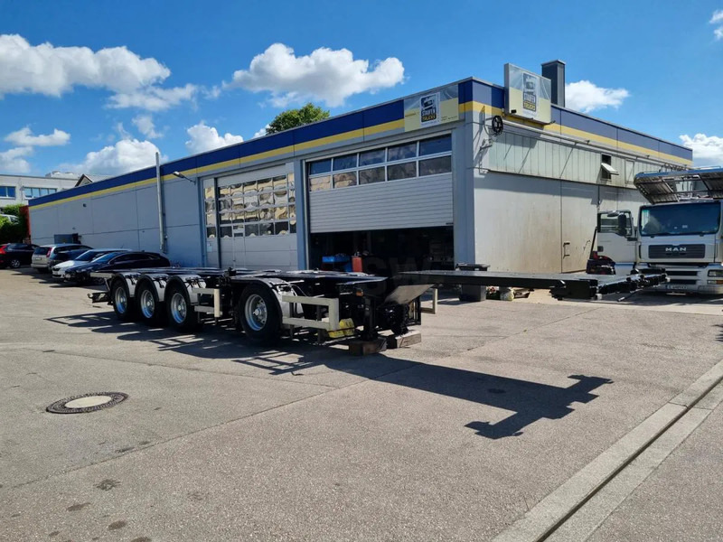 Semi-remorque porte-conteneur/ Caisse mobile Nooteboom CT-53-04 D 4-Achs Containerchassis Combitrailer CT-53-04 D 4-Achs Containerchassis Combitrailer: photos 7 Semi-remorque porte-conteneur/ Caisse mobile Nooteboom CT-53-04 D 4-Achs Containerchassis Combitrailer CT-53-04 D 4-Achs Containerchassis Combitrailer: photos 7