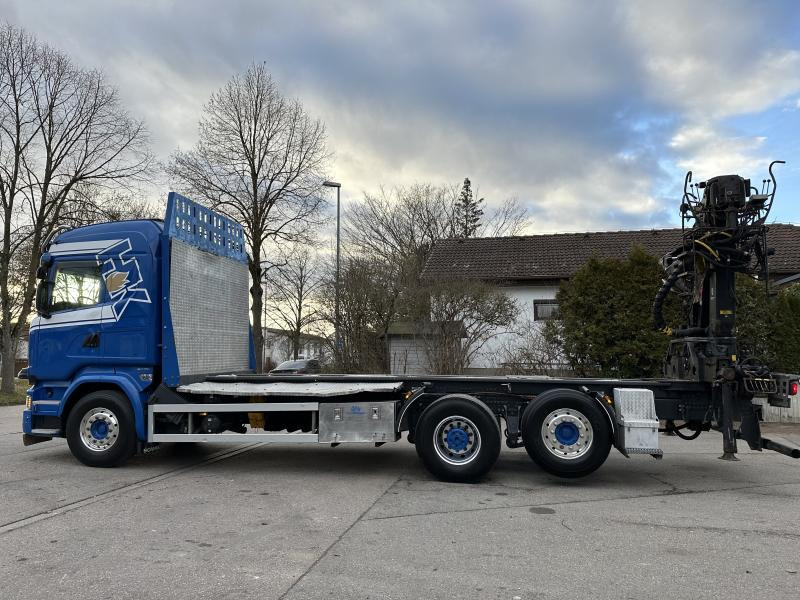 Scania 6x2 Kurzholz LOGLIFT 125 ZT 93 - Camion grumier: photos 3 Scania 6x2 Kurzholz LOGLIFT 125 ZT 93 - Camion grumier: photos 3