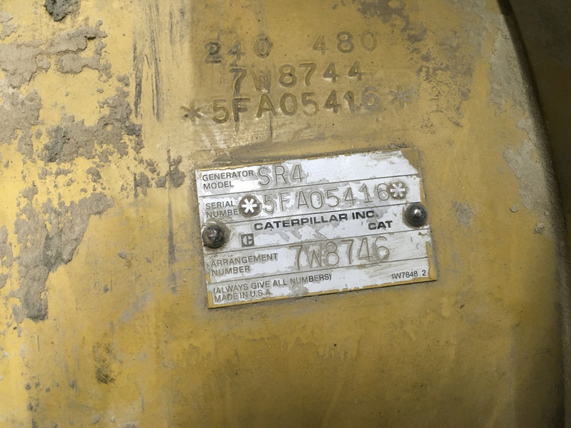Groupe électrogène Caterpillar 3306B GENERATOR 225KVA USED: photos 6