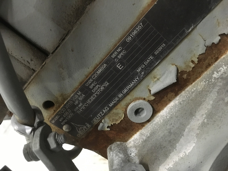 Engins de chantier Deutz TCD2015 V8 M USED: photos 6 Engins de chantier Deutz TCD2015 V8 M USED: photos 6