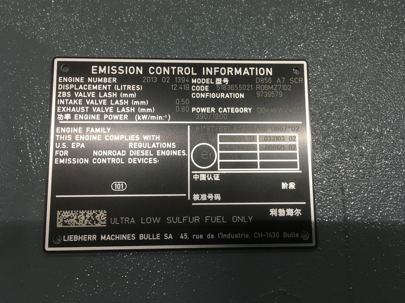 Engins de chantier neuf Liebherr D856 A7 NEW: photos 7