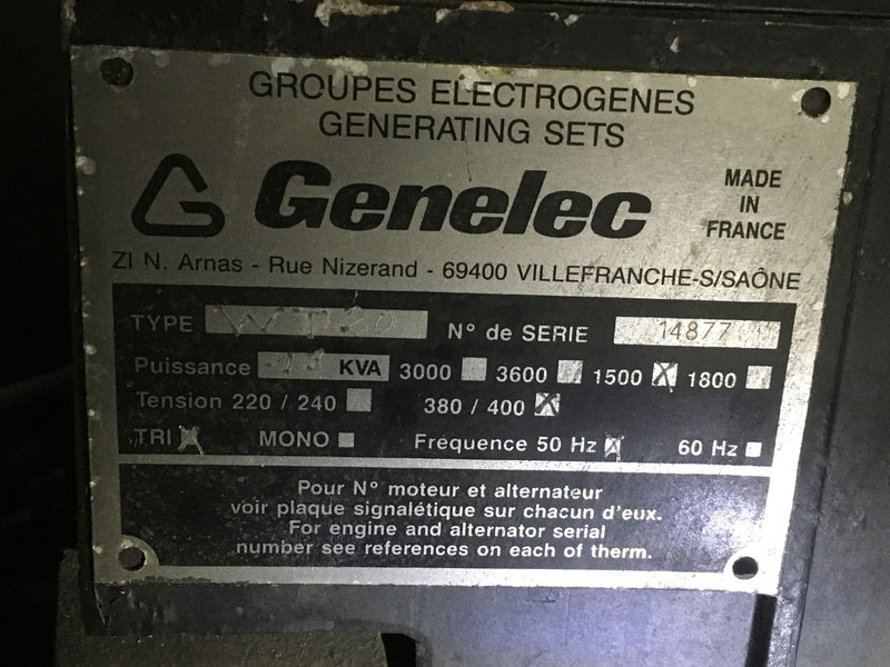 Groupe électrogène Lombardini LDW 2004 GENERATOR 20 KVA USED: photos 7