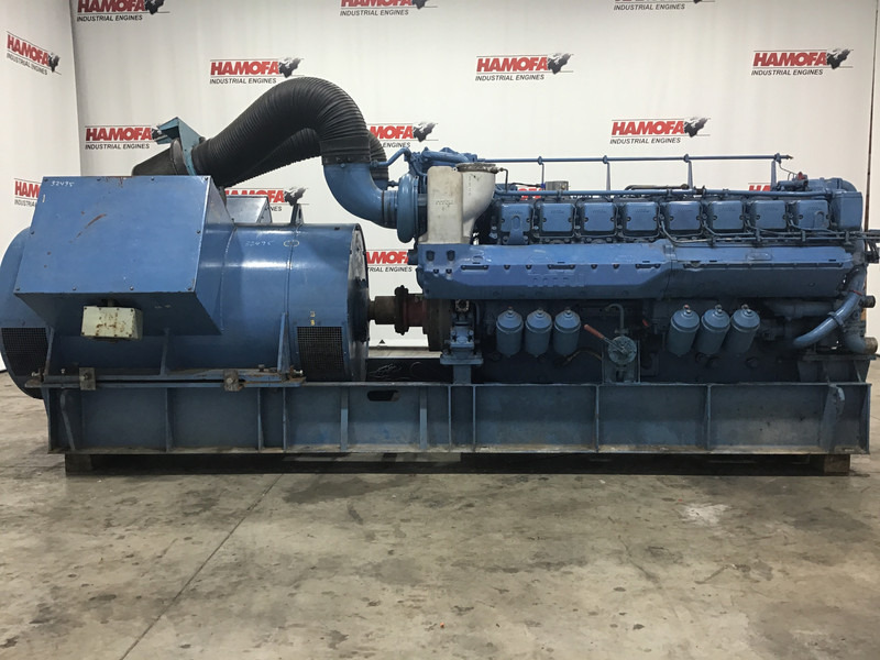MTU 16V396 GENERATOR AEG 1875KVA USED - Groupe électrogène: photos 1 MTU 16V396 GENERATOR AEG 1875KVA USED - Groupe électrogène: photos 1