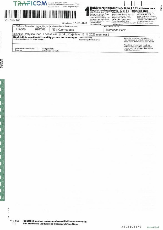 Mercedes-Benz Actros 2545 en leasing occasion Mercedes-Benz Actros 2545: photos 9 Mercedes-Benz Actros 2545 en leasing occasion Mercedes-Benz Actros 2545: photos 9