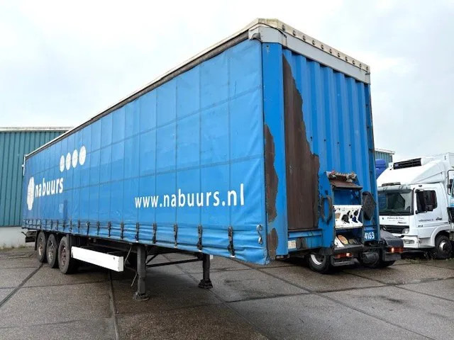 Krone SDP-27 3-AXLE 13.60 M. CURTAINSIDE WITH SLIDING ROOF (BPW-AXLES / DISC BRAKES / ABS-EBS BRAKE SYSTEM) - Semi-remorque rideaux coulissants: photos 2 Krone SDP-27 3-AXLE 13.60 M. CURTAINSIDE WITH SLIDING ROOF (BPW-AXLES / DISC BRAKES / ABS-EBS BRAKE SYSTEM) - Semi-remorque rideaux coulissants: photos 2