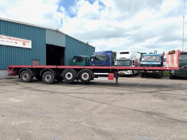 Kwb P-504-STI-H 4-AXLE FLATBED TRAILER (SAF AXLES / 2x STEERING AXLE / 2x LIFT-AXLE / ABS-EBS) - Semi-remorque plateau: photos 4 Kwb P-504-STI-H 4-AXLE FLATBED TRAILER (SAF AXLES / 2x STEERING AXLE / 2x LIFT-AXLE / ABS-EBS) - Semi-remorque plateau: photos 4