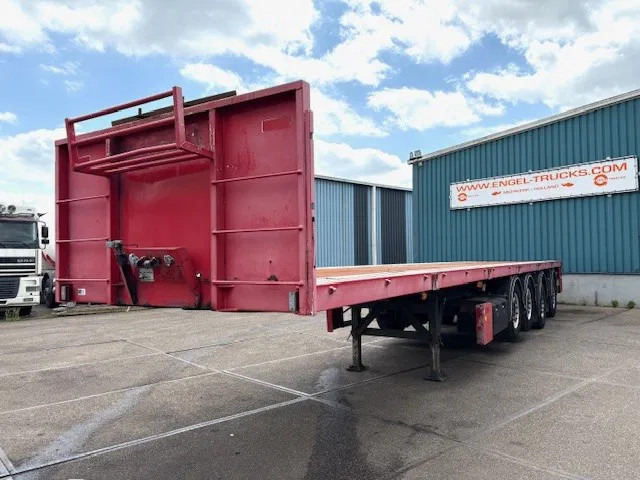 Kwb P-504-STI-H 4-AXLE FLATBED TRAILER (SAF AXLES / 2x STEERING AXLE / 2x LIFT-AXLE / ABS-EBS) - Semi-remorque plateau: photos 1 Kwb P-504-STI-H 4-AXLE FLATBED TRAILER (SAF AXLES / 2x STEERING AXLE / 2x LIFT-AXLE / ABS-EBS) - Semi-remorque plateau: photos 1