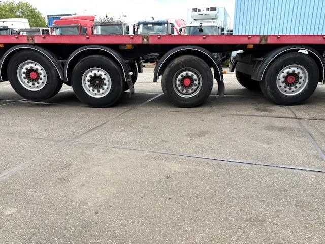 Semi-remorque plateau Kwb P-504-STI-H 4-AXLE FLATBED TRAILER (SAF AXLES / 2x STEERING AXLE / 2x LIFT-AXLE / ABS-EBS): photos 7