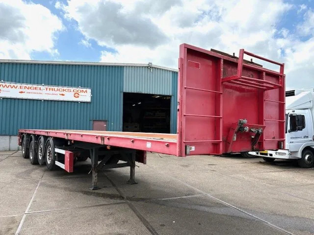 Kwb P-504-STI-H 4-AXLE FLATBED TRAILER (SAF AXLES / 2x STEERING AXLE / 2x LIFT-AXLE / ABS-EBS) - Semi-remorque plateau: photos 2 Kwb P-504-STI-H 4-AXLE FLATBED TRAILER (SAF AXLES / 2x STEERING AXLE / 2x LIFT-AXLE / ABS-EBS) - Semi-remorque plateau: photos 2