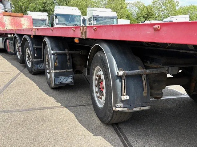 Semi-remorque plateau Kwb P-504-STI-H 4-AXLE FLATBED TRAILER (SAF AXLES / 2x STEERING AXLE / 2x LIFT-AXLE / ABS-EBS): photos 8