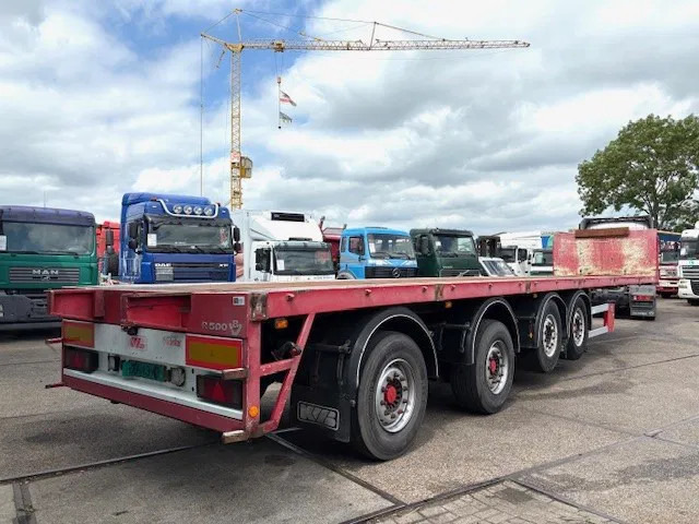 Kwb P-504-STI-H 4-AXLE FLATBED TRAILER (SAF AXLES / 2x STEERING AXLE / 2x LIFT-AXLE / ABS-EBS) - Semi-remorque plateau: photos 3 Kwb P-504-STI-H 4-AXLE FLATBED TRAILER (SAF AXLES / 2x STEERING AXLE / 2x LIFT-AXLE / ABS-EBS) - Semi-remorque plateau: photos 3