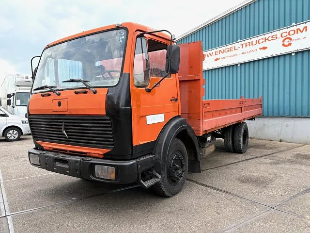 Mercedes-Benz LK 1213K (6-CILINDER) FULL STEEL CHASSIS WITH OPEN BOX (MANUAL GEARBOX / FULL STEEL SUSPENSION) - Camion plateau: photos 1 Mercedes-Benz LK 1213K (6-CILINDER) FULL STEEL CHASSIS WITH OPEN BOX (MANUAL GEARBOX / FULL STEEL SUSPENSION) - Camion plateau: photos 1