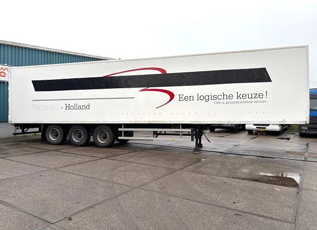 Pacton / JUMBO 3-AXLE CLOSED BOX WITH FULL STEEL CHASSIS (BPW-AXLES / DRUM BRAKES / ABS BRAKE SYSTEM / 13.60 METER) - Semi-remorque fourgon: photos 4 Pacton / JUMBO 3-AXLE CLOSED BOX WITH FULL STEEL CHASSIS (BPW-AXLES / DRUM BRAKES / ABS BRAKE SYSTEM / 13.60 METER) - Semi-remorque fourgon: photos 4