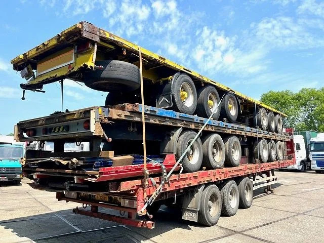 Pacton T3-001 13.60 METER (CURTAINSIDE) TRAILERPACKAGE (DRUM BRAKES / SAF AXLES / ABS BRAKE SYSTEM) - Semi-remorque plateau: photos 3 Pacton T3-001 13.60 METER (CURTAINSIDE) TRAILERPACKAGE (DRUM BRAKES / SAF AXLES / ABS BRAKE SYSTEM) - Semi-remorque plateau: photos 3