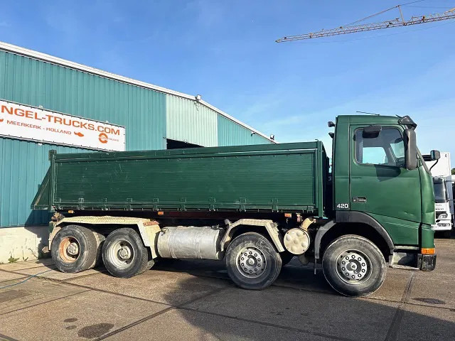 Volvo FH 12.420 8x4 FULL STEEL KIPPER (12+2 GEARS MANUAL GEARBOX / FULL STEEL SUSPENSION / REDUCTION AXLES / VEB-ENGINE BRAKE) - Camion benne: photos 4 Volvo FH 12.420 8x4 FULL STEEL KIPPER (12+2 GEARS MANUAL GEARBOX / FULL STEEL SUSPENSION / REDUCTION AXLES / VEB-ENGINE BRAKE) - Camion benne: photos 4