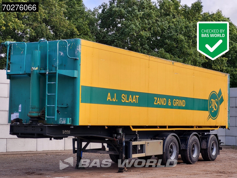 Bulthuis TATA 23 TUV 09/25 Lift+Lenkachse 56m3 ALU - Semi-remorque benne: photos 1 Bulthuis TATA 23 TUV 09/25 Lift+Lenkachse 56m3 ALU - Semi-remorque benne: photos 1