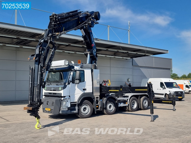Volvo FM 420 8X2 Repaired Damage Hiab X-Hipro 1058E-6 Kran Crane Lift-Lenkachse - Camion, Camion grue: photos 5 Volvo FM 420 8X2 Repaired Damage Hiab X-Hipro 1058E-6 Kran Crane Lift-Lenkachse - Camion, Camion grue: photos 5