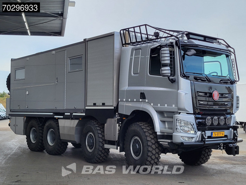 Tatra T158 8X8 NL-Truck 8x8 Off-Grid Camper Hydraulic Winch Generator Retarder Airco Euro 6 - Camping-car: photos 3 Tatra T158 8X8 NL-Truck 8x8 Off-Grid Camper Hydraulic Winch Generator Retarder Airco Euro 6 - Camping-car: photos 3