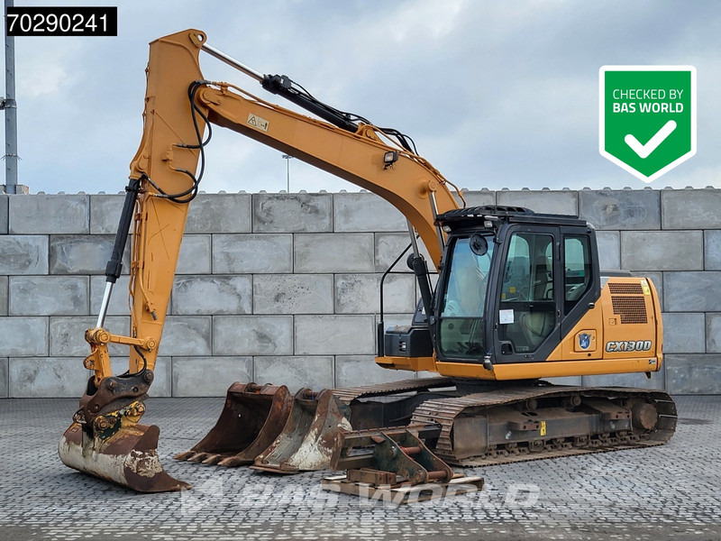 Case CX130 D 3 BUCKETS + FORKS - Pelle sur chenille: photos 1 Case CX130 D 3 BUCKETS + FORKS - Pelle sur chenille: photos 1
