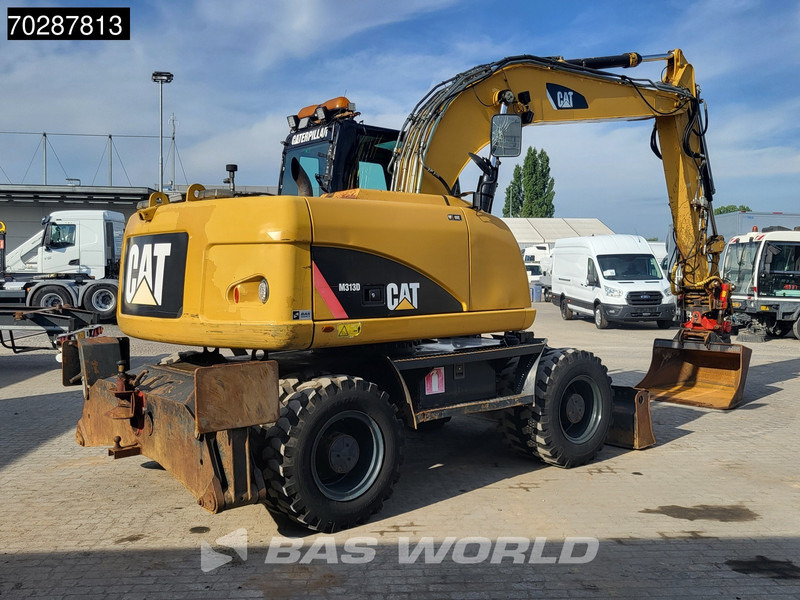 Pelle sur pneus Caterpillar M313 D OUTRIGGERS + BLADE: photos 8