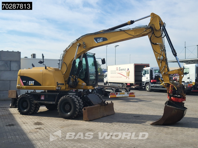 Pelle sur pneus Caterpillar M313 D OUTRIGGERS + BLADE: photos 10